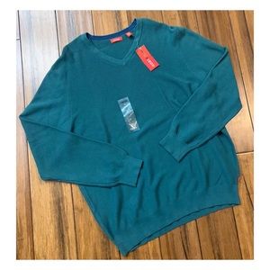 Izod Men’s Long Sleeve Sweater green size large